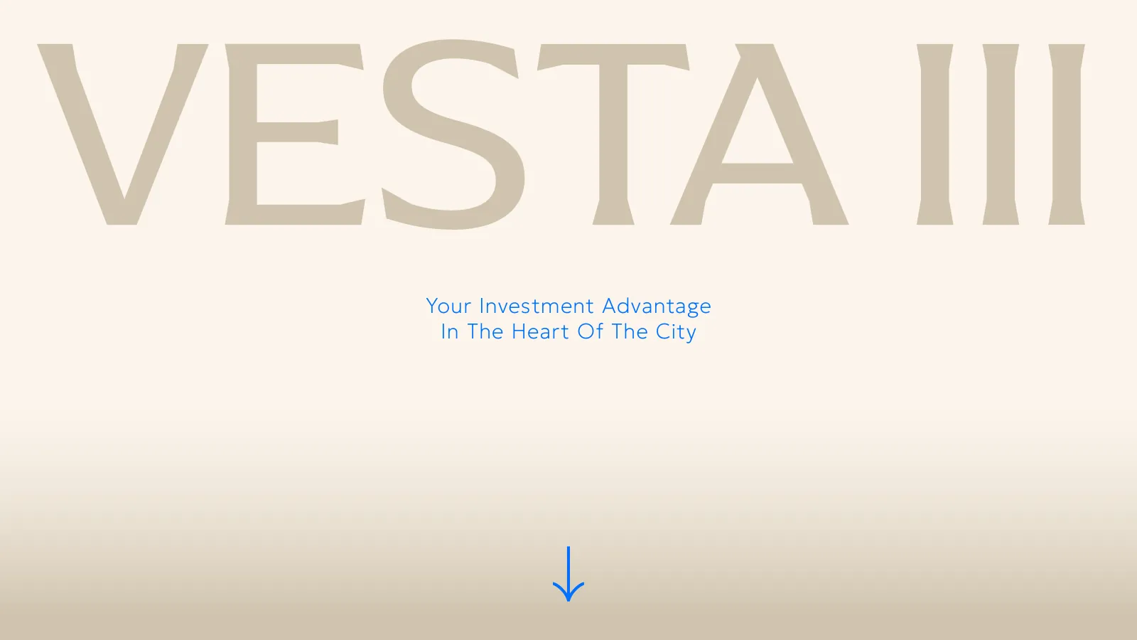 The Vesta III brochure cover
